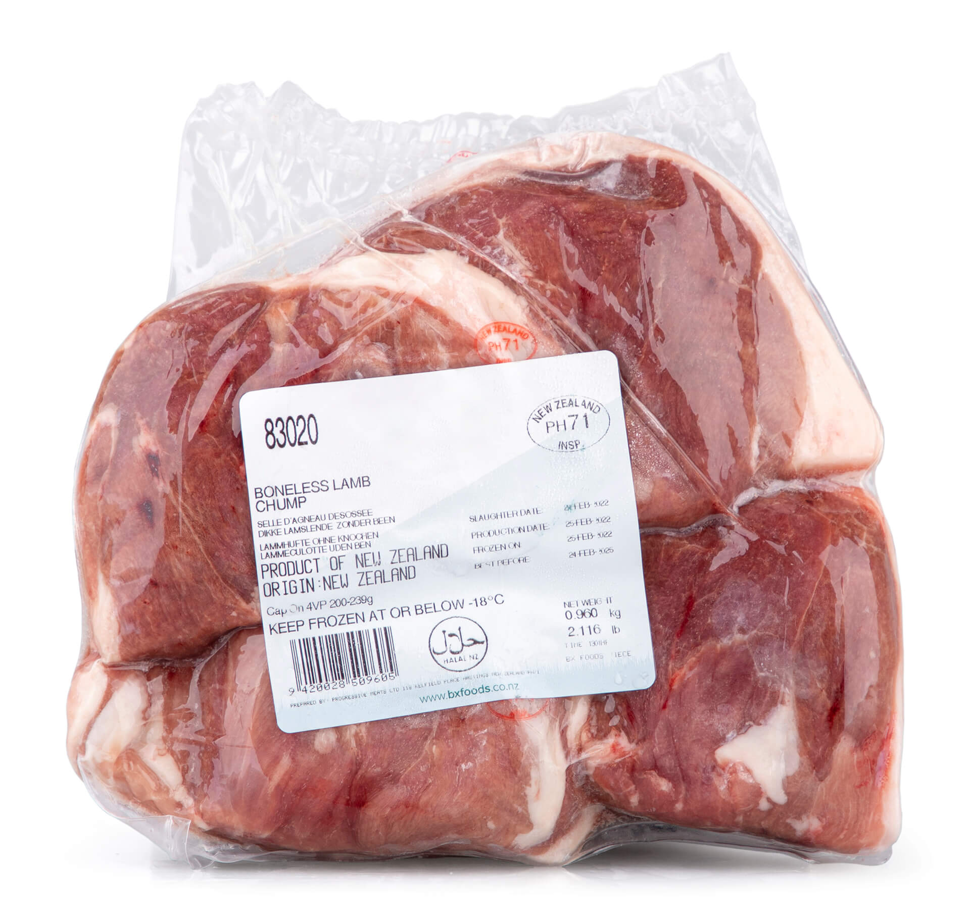 Borrego Alcatra Congelada Nova Zel�ndia V�cuo