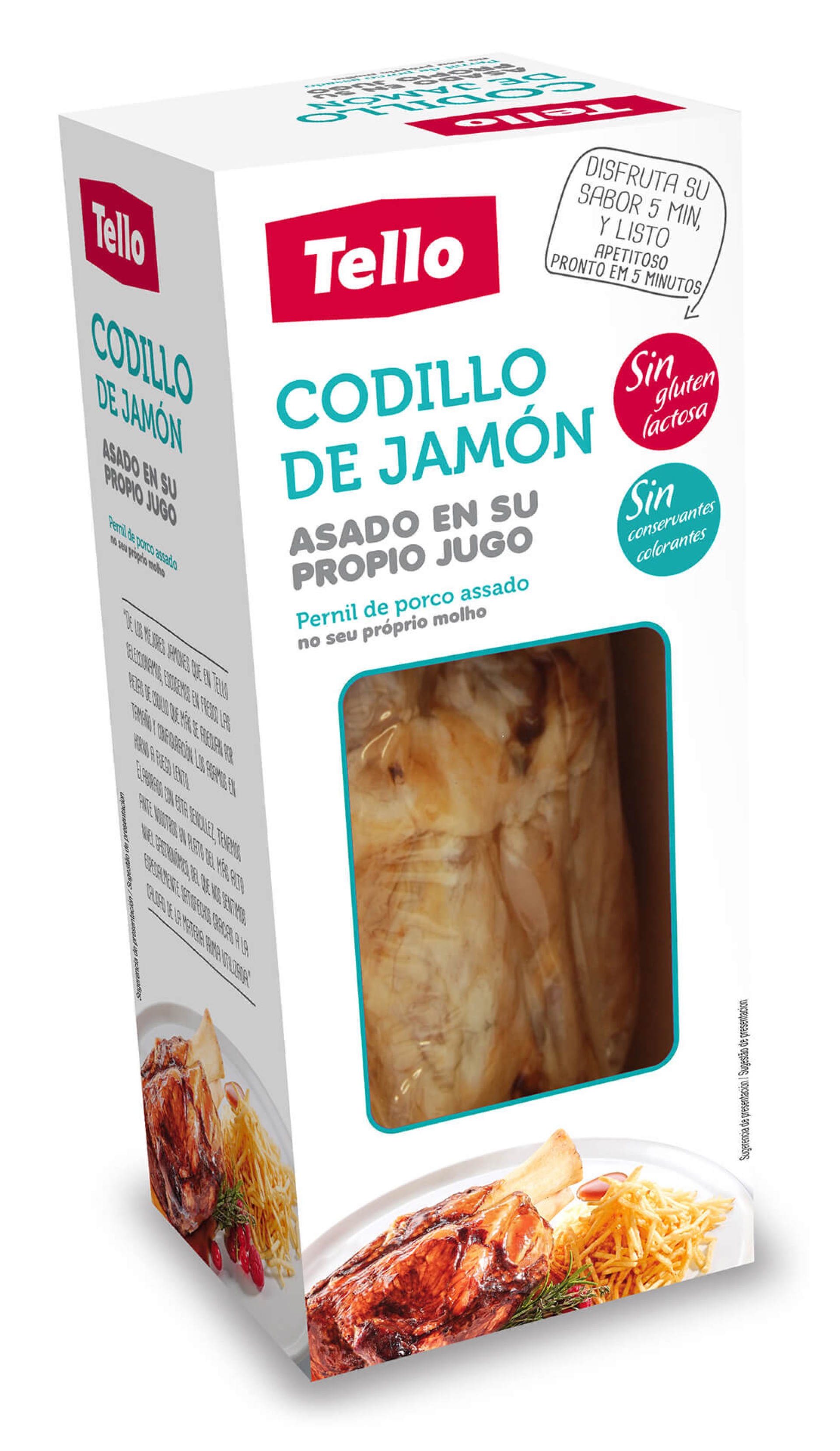 Porco Pernil Assado V�cuo 6x700 g