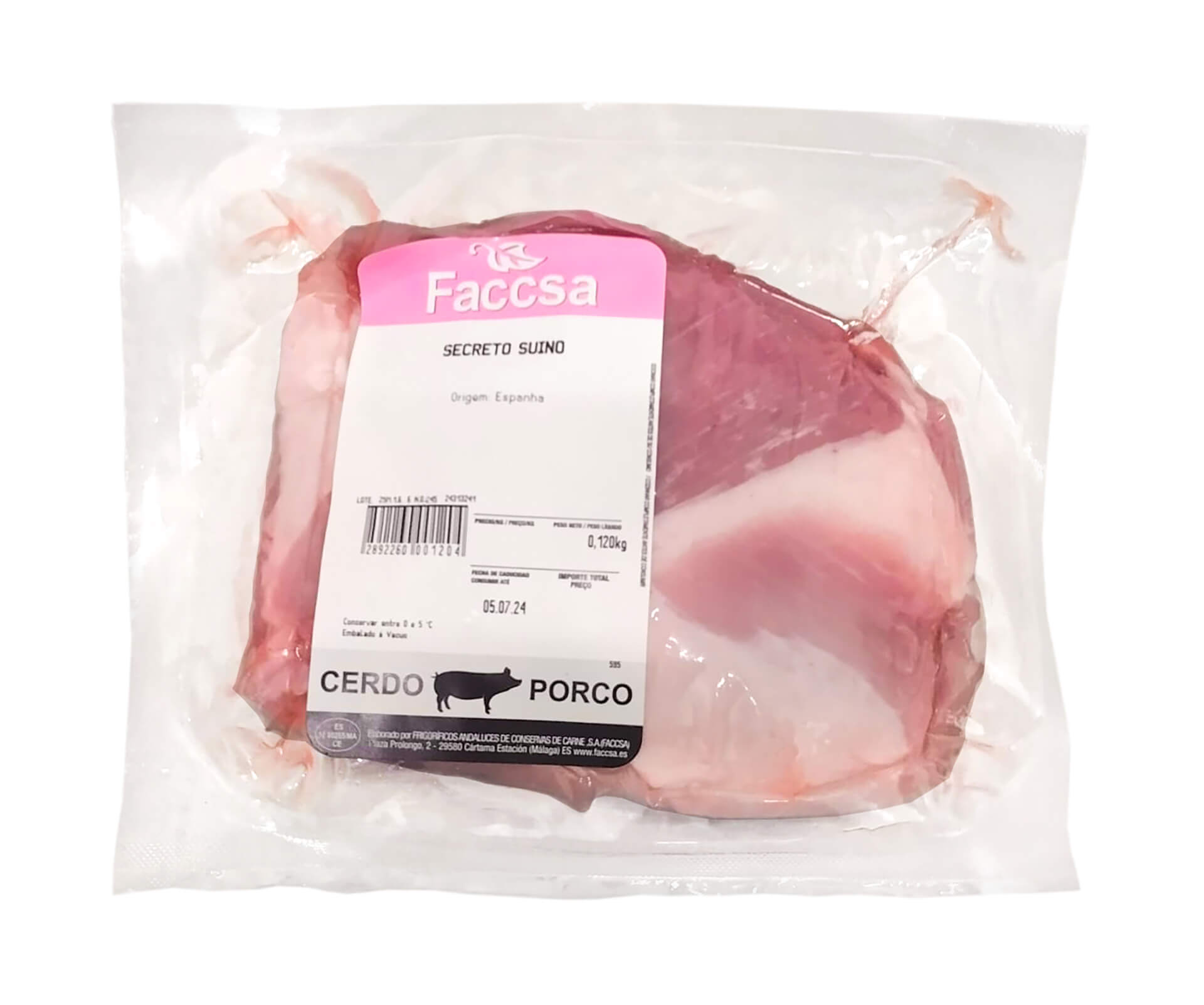 Porco Secreto Fresco V�cuo