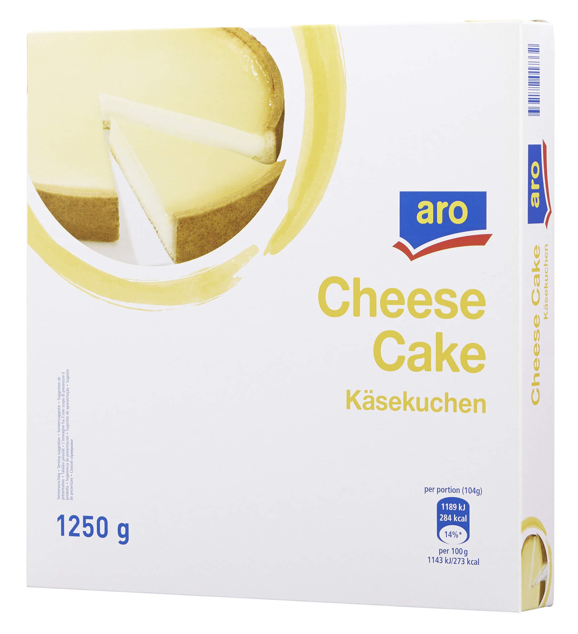 Cheesecake Congelado aro 1250 g