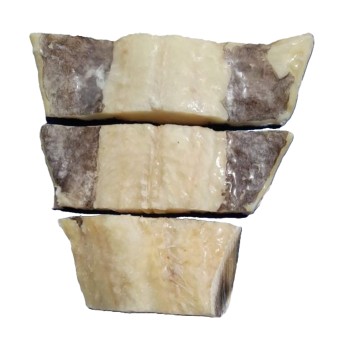Bacalhau Demolhado Posta Mdia Longa 300/400 g Congelado Uli Cx 5 kg