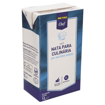 Nata Culinria UHT METRO Chef 6x1 l