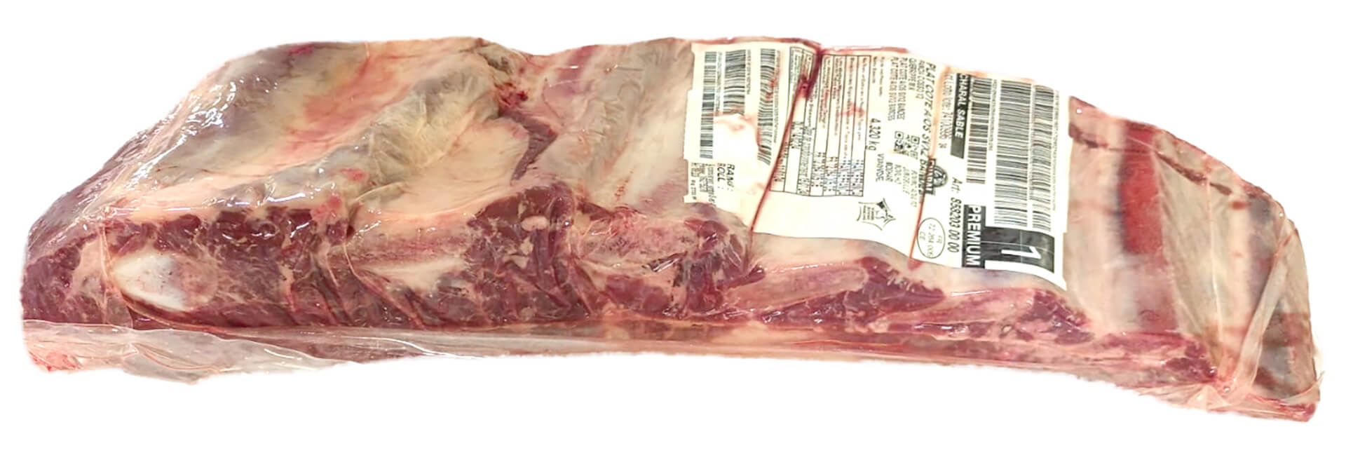 Novilho Tira Aba c/ Osso Fresca Charal Vácuo Novilho Tira Aba c/ Osso Fresca Charal Vácuo