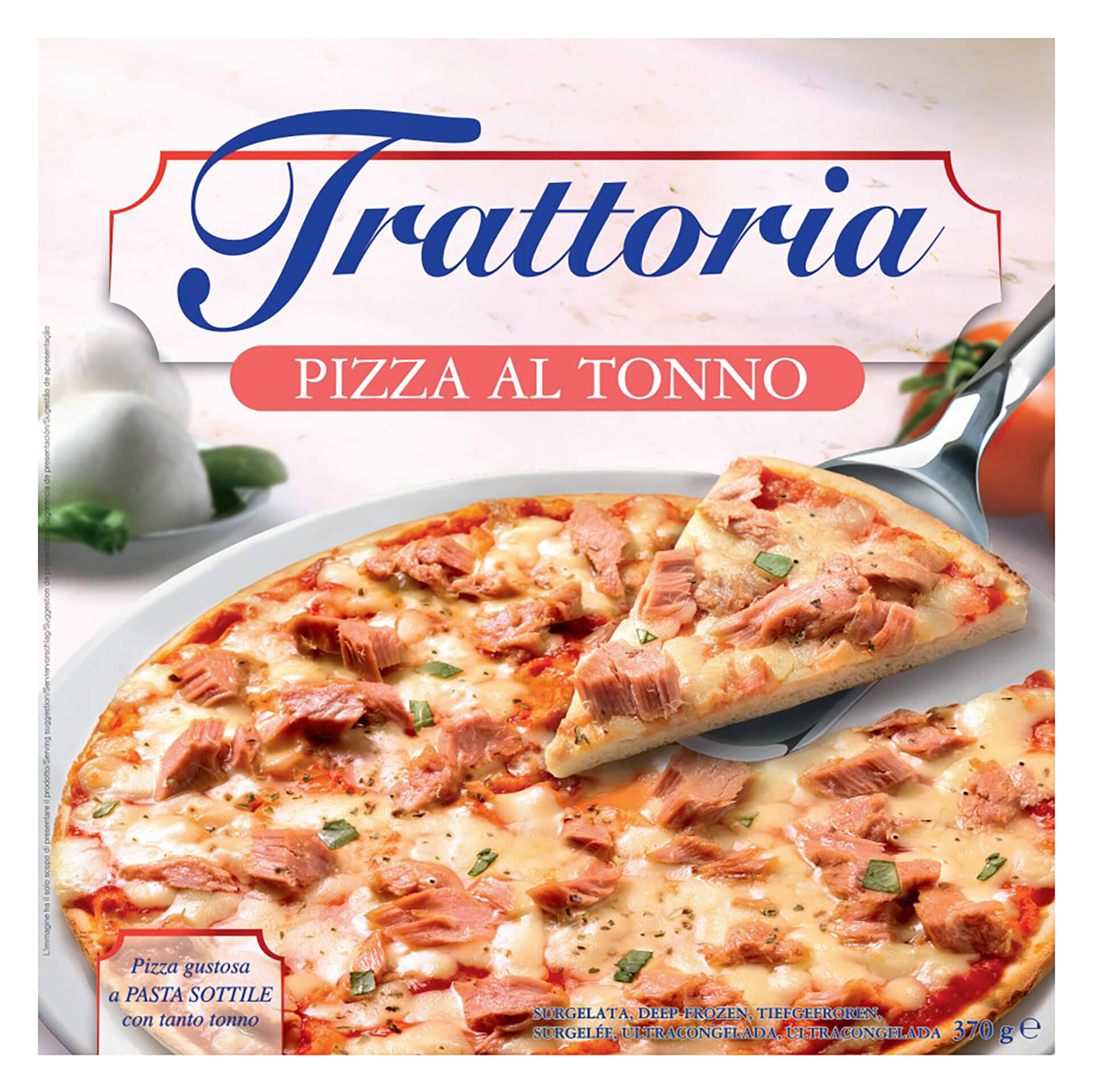 Pizza Atum Congelada 5x370 g