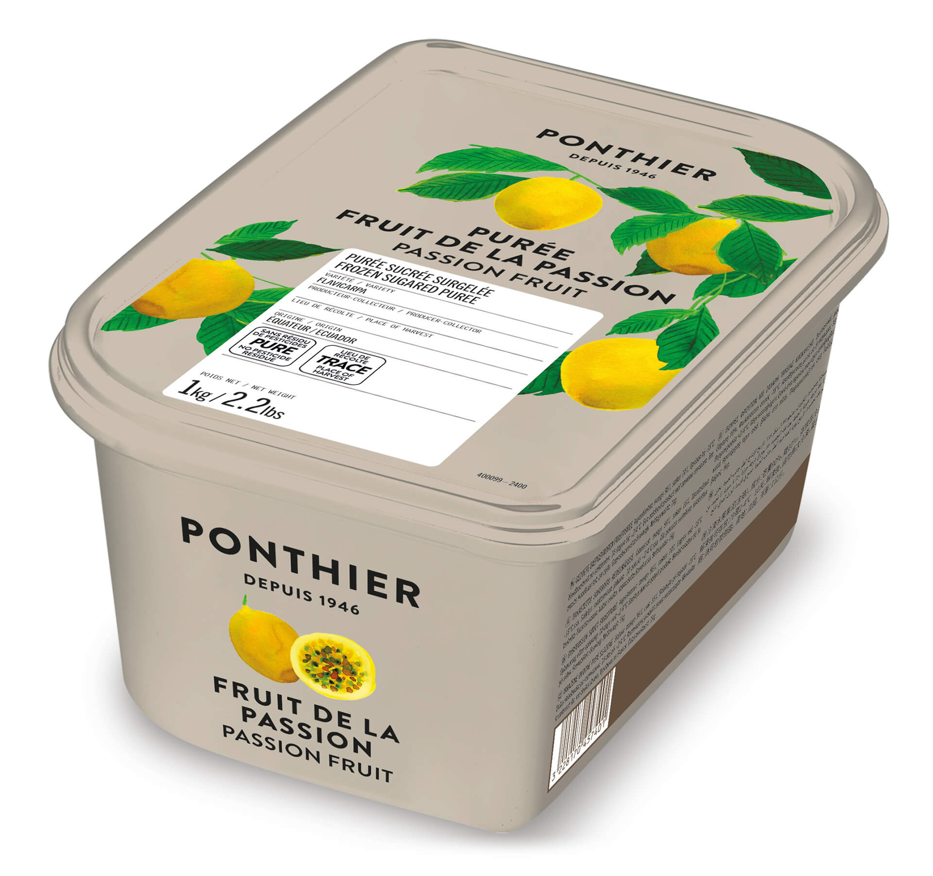 Pur� Fruta Maracuj� Congelado 1 kg