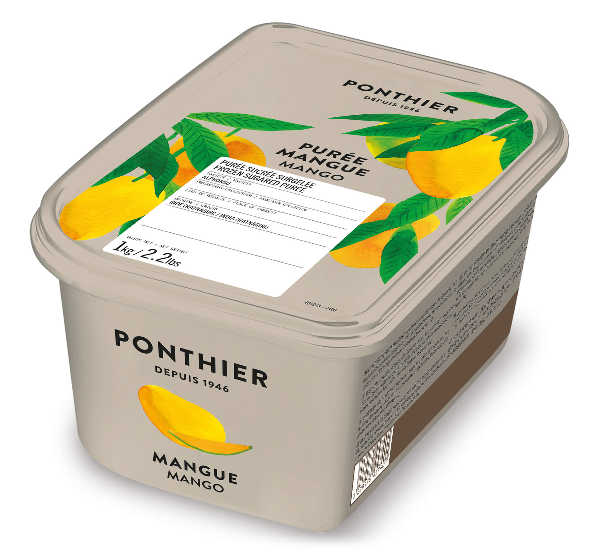 Pur� Fruta Manga Congelado 1 kg