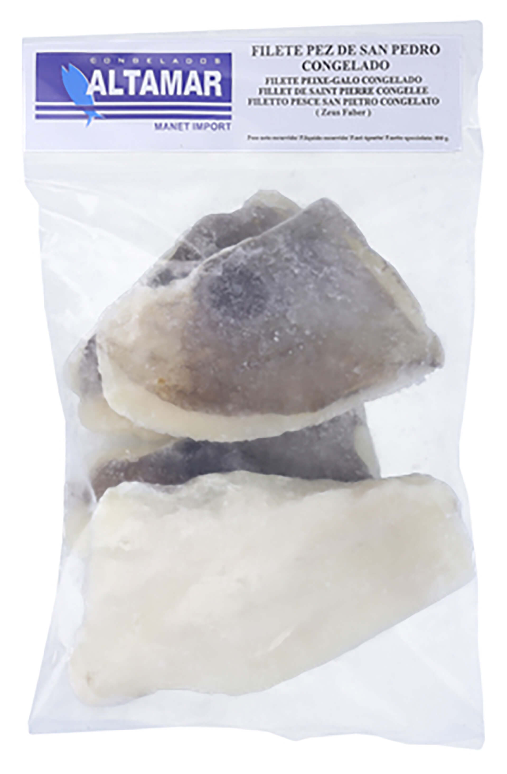 Filete Peixe Galo c/ Pele +200 Congelado 5x800 g Filete Peixe Galo c/ Pele +200 Congelado 5x800 g