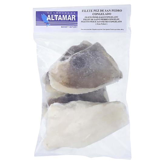 Filete Peixe Galo c/ Pele +200 Congelado 5x800 g