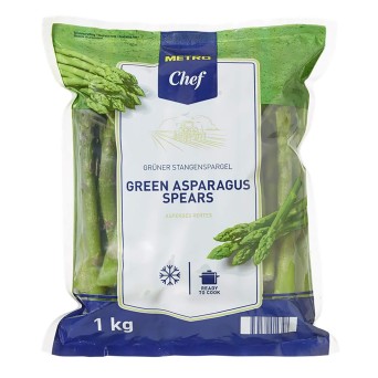 Espargos Verdes Congelados METRO Chef 10x1 kg