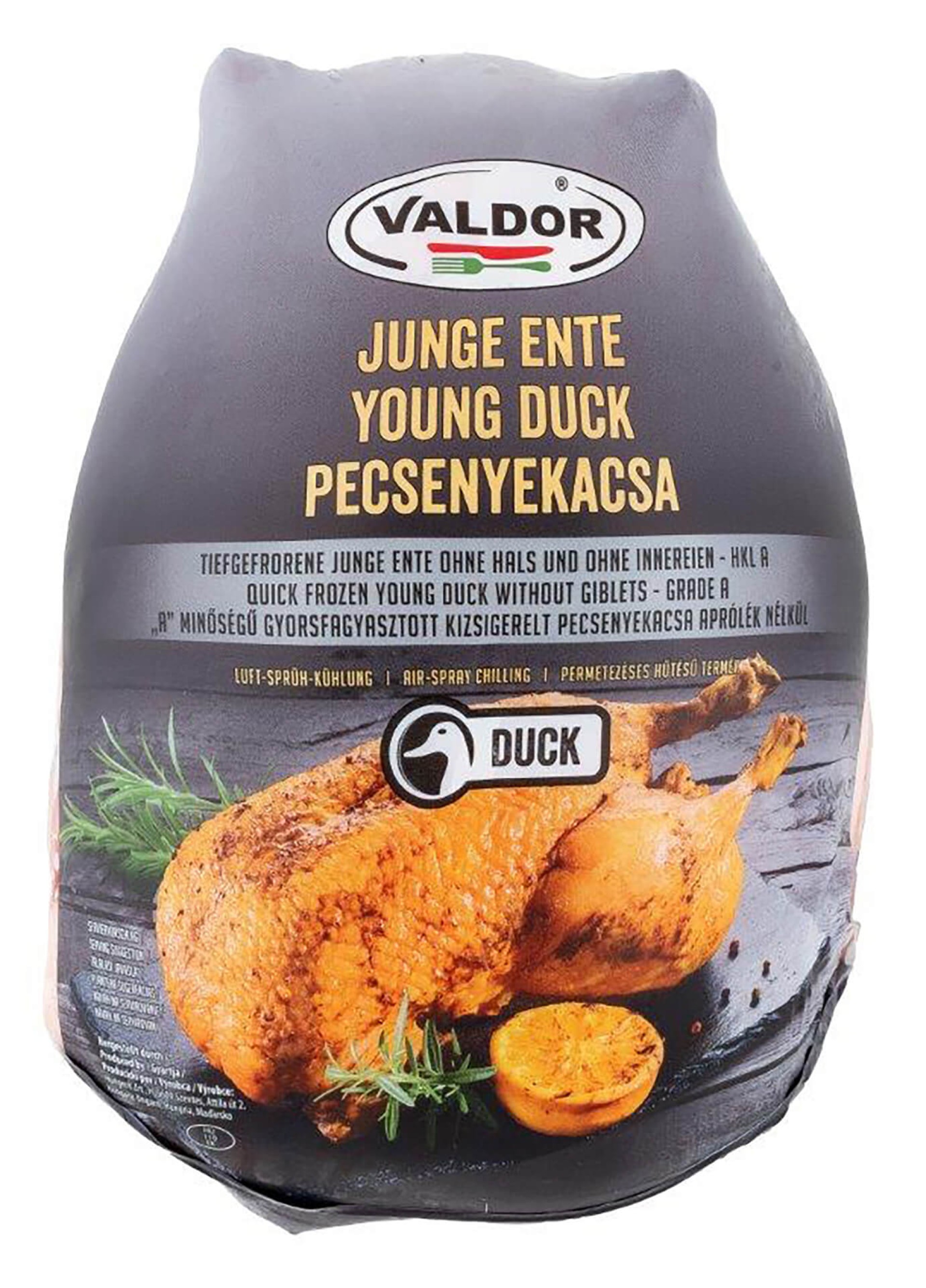 Pato c/ Mi�dos Congelado Hungria V�cuo