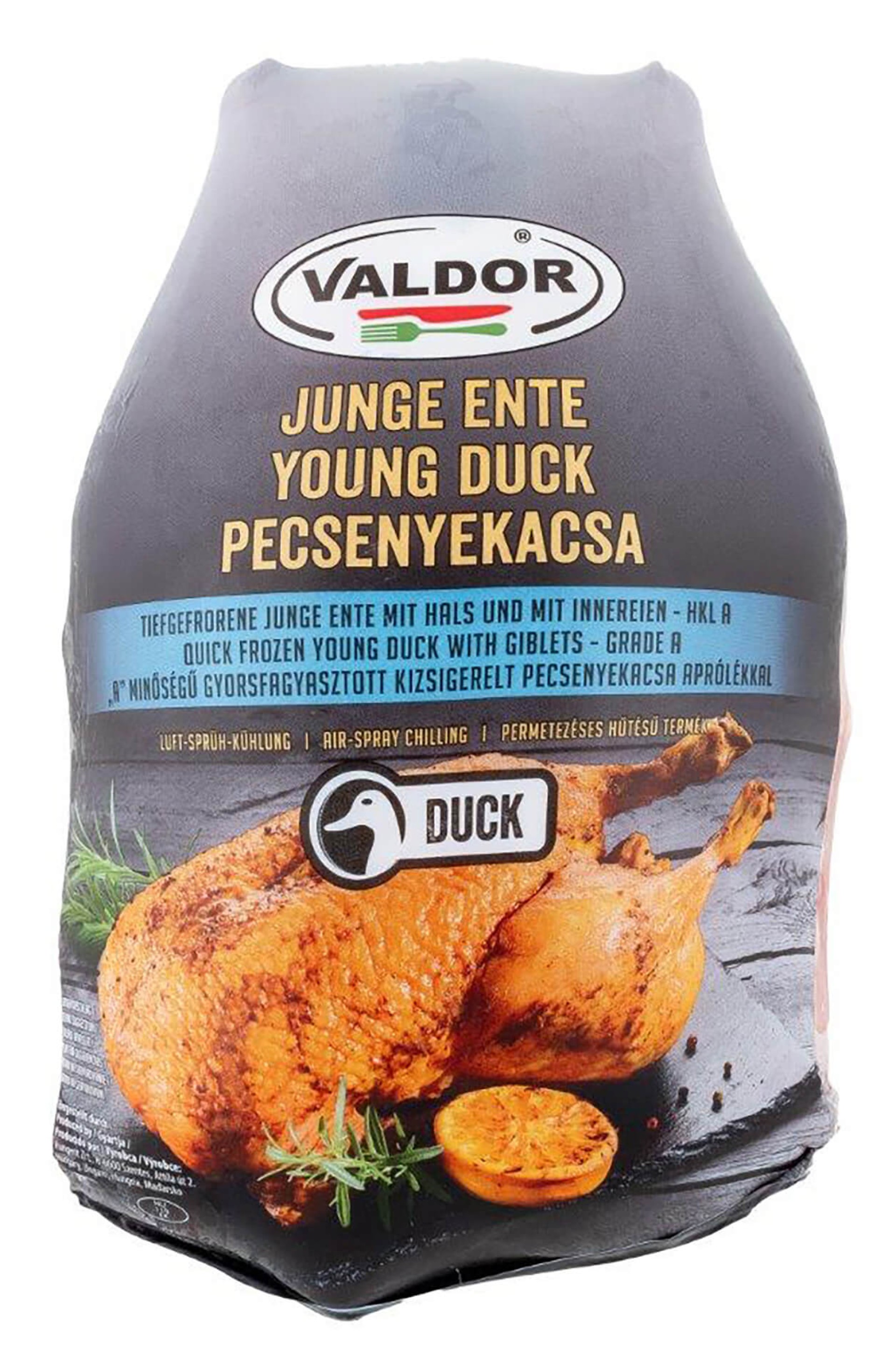 Pato c/ Mi�dos Congelado Hungria V�cuo