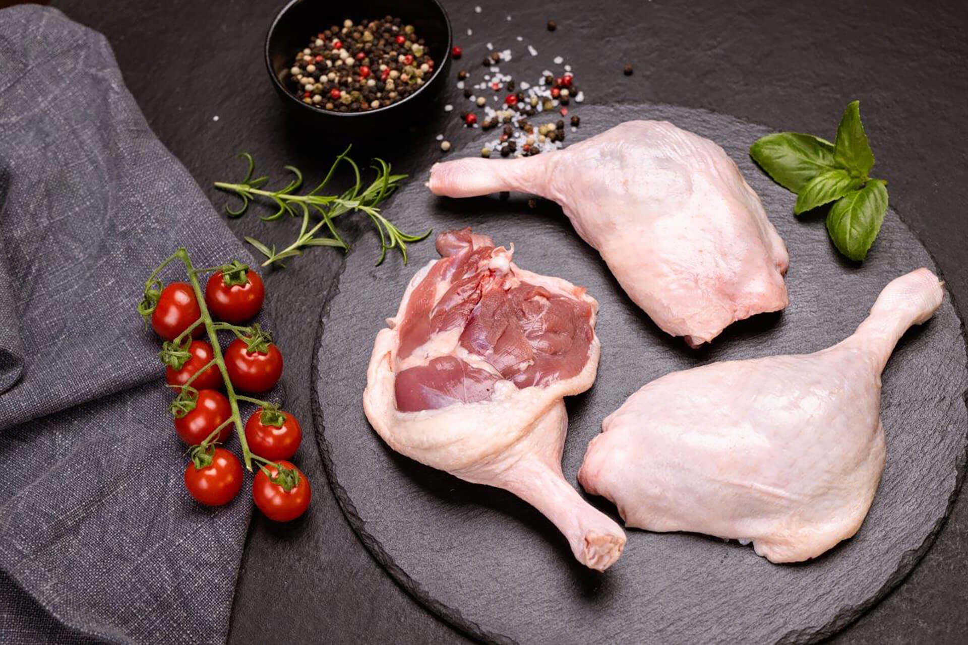 Pato Perna Congelado Hungria V�cuo