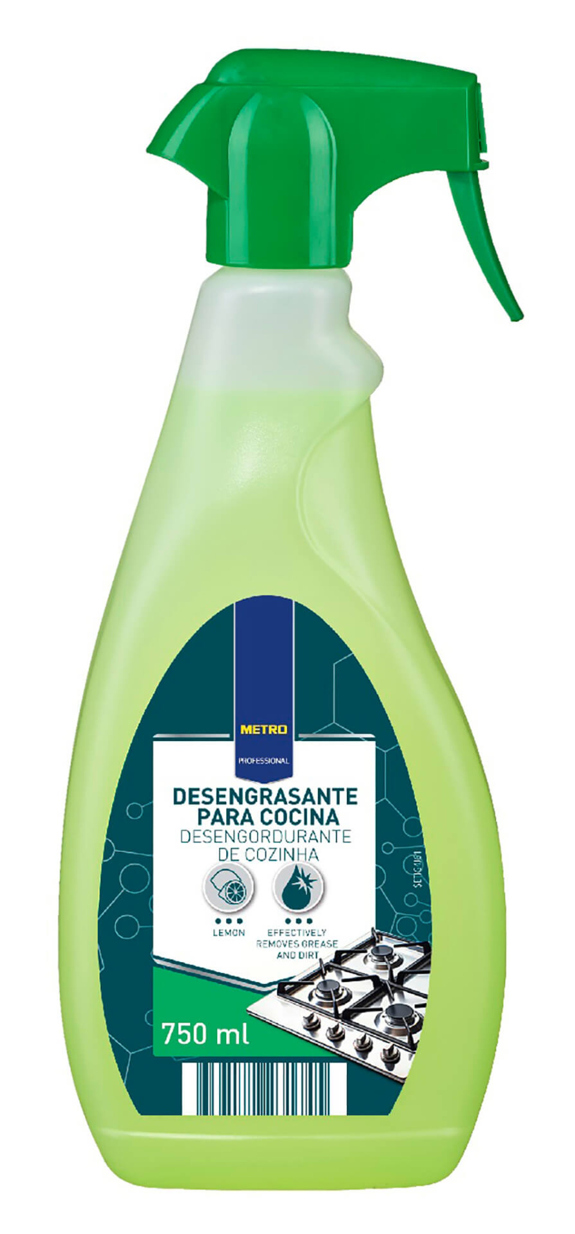 Desengordurante de Cozinha METRO Profissional 0,75 l