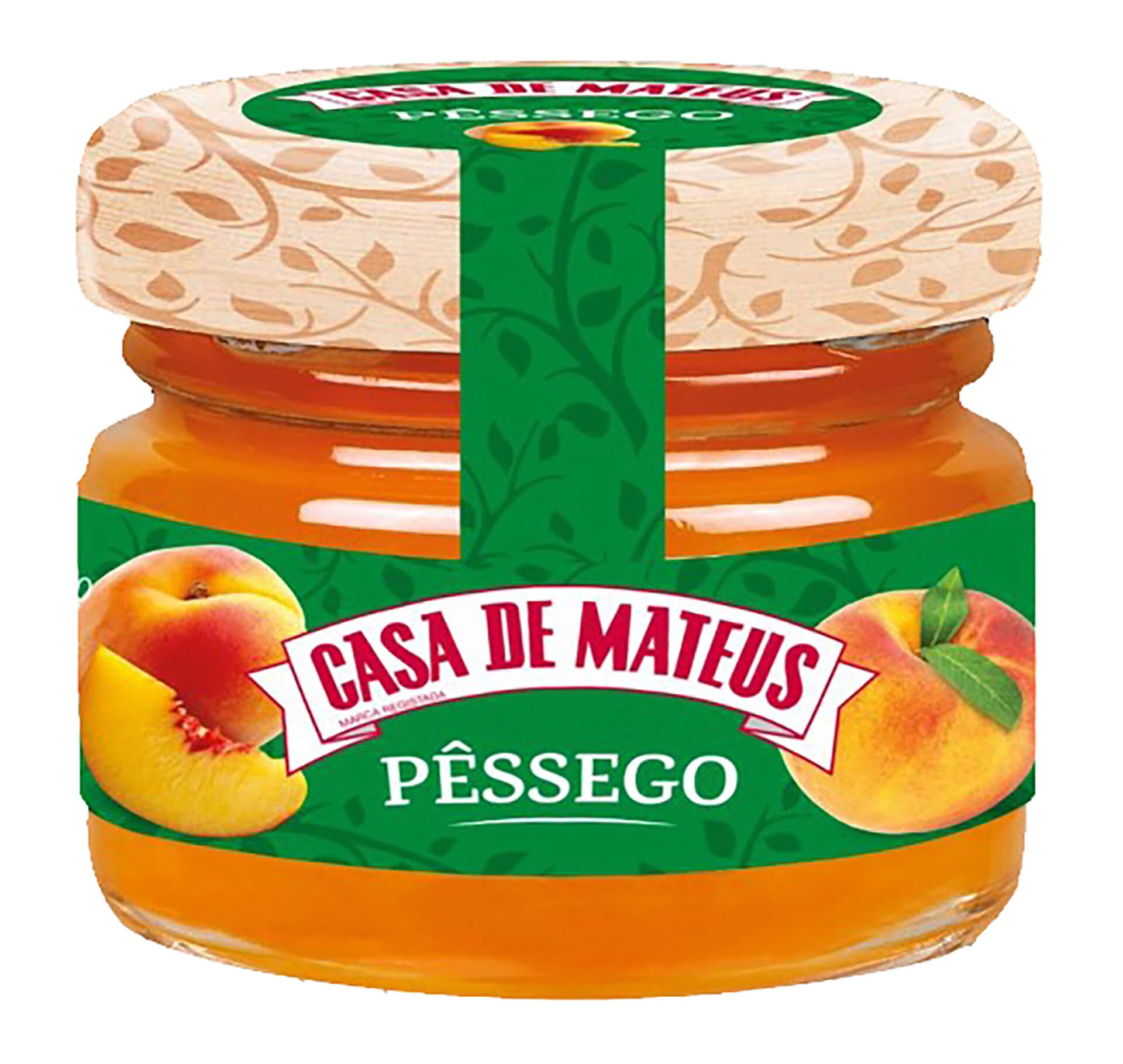 Doce Pêssego Casa Mateus 72x28,3 g Doce Pêssego Casa Mateus 72x28,3 g