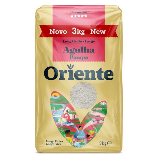 Arroz Agulha Oriente 4x3 kg