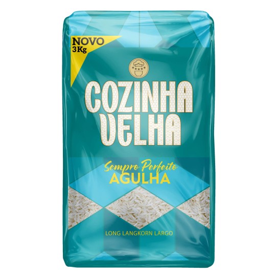 Arroz Agulha Cozinha Velha 4x3 kg