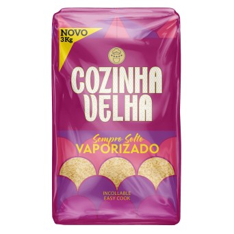 Arroz Vaporizado Cozinha Velha 4x3 kg