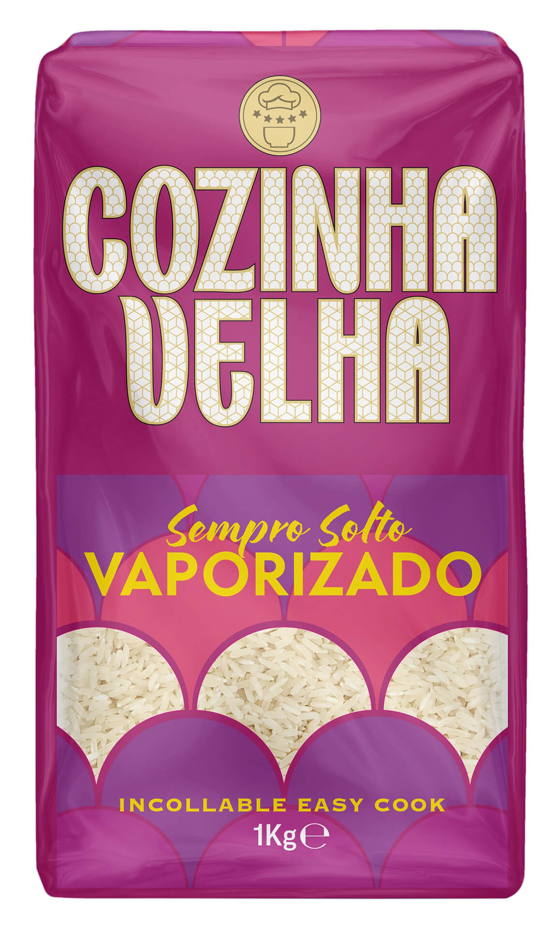 Arroz Vaporizado Cozinha Velha 12x1 kg