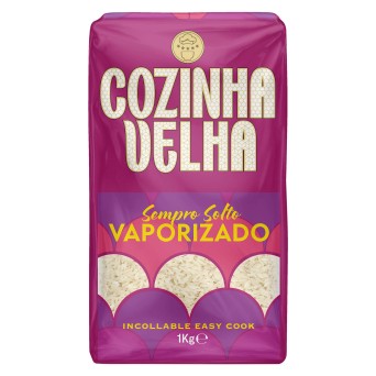 Arroz Vaporizado Cozinha Velha 12x1 kg