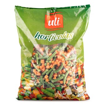 Jardineira 3 Legumes Congelada Uli 4x2,5 kg