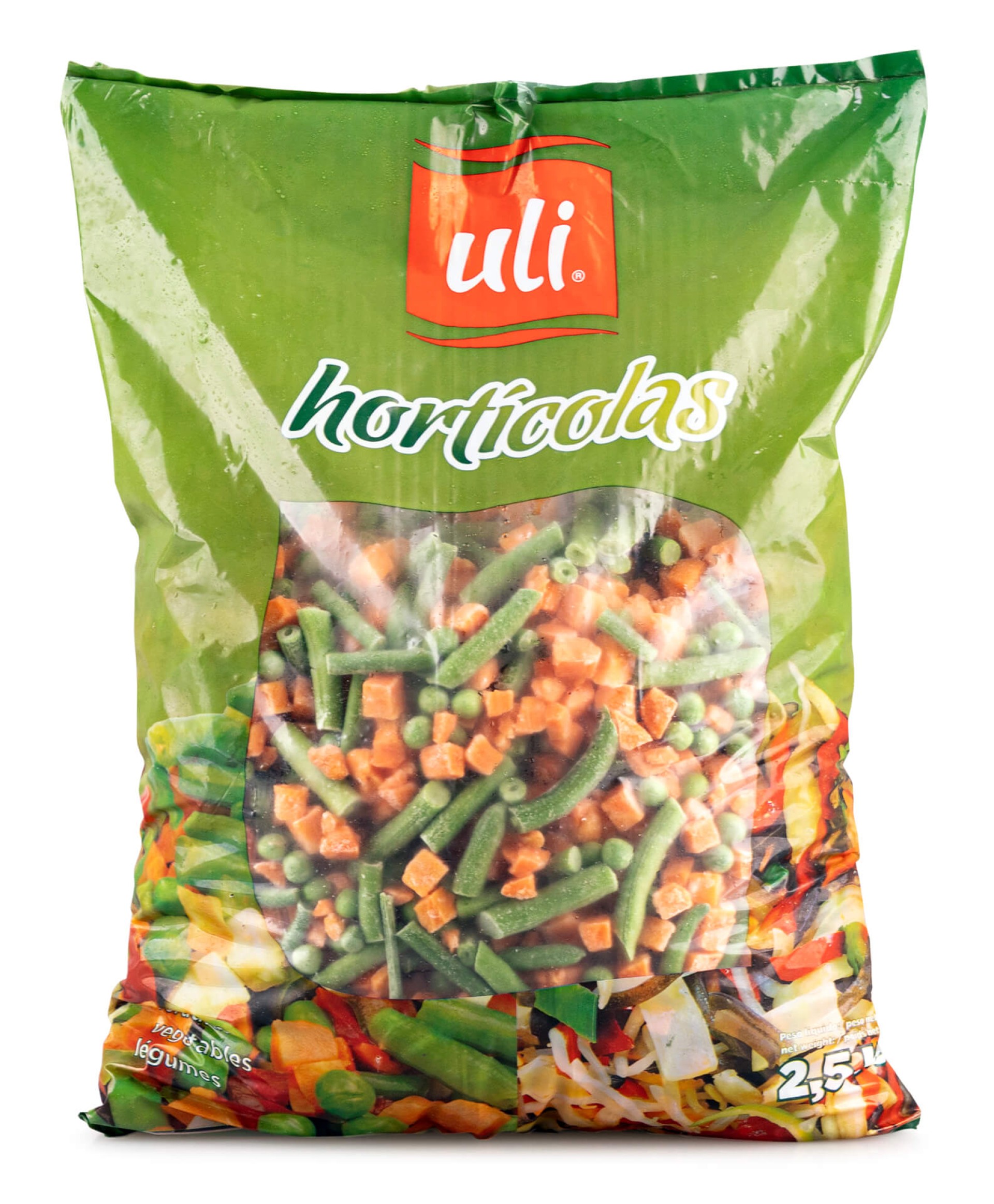 Jardineira 3 Legumes Congelada Uli 4x2,5 kg