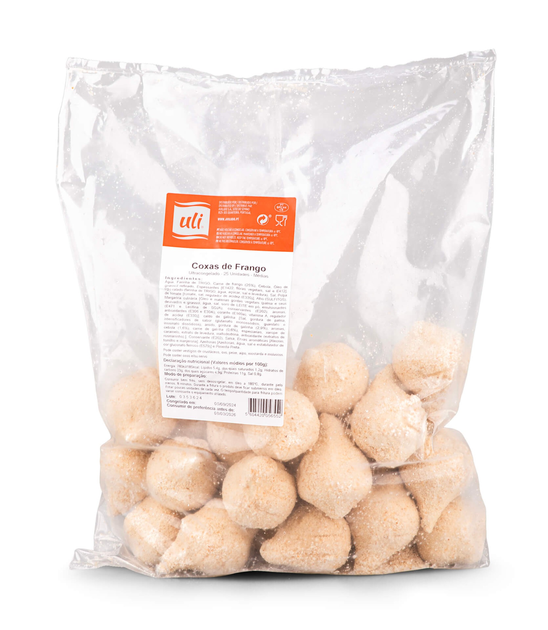 Frango Coxas Congeladas Uli Cx 50 Un