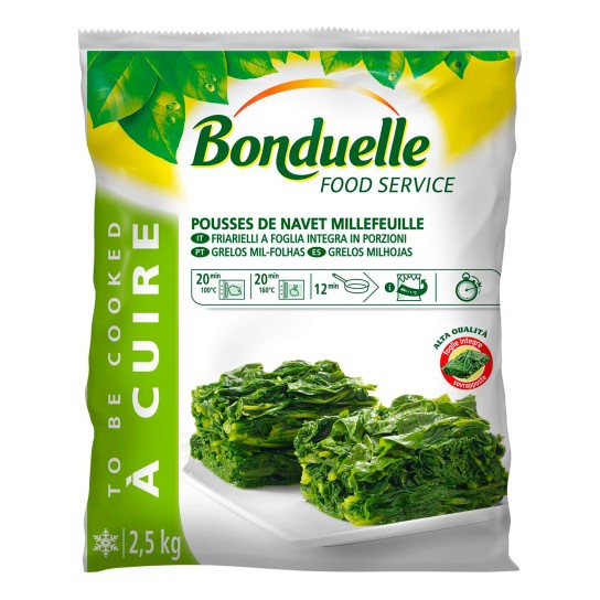 Grelos Multipose Congelados Bonduelle 4x2,5 kg