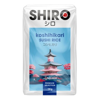 Arroz Sushi Shiro Koshihikari 12x1 kg