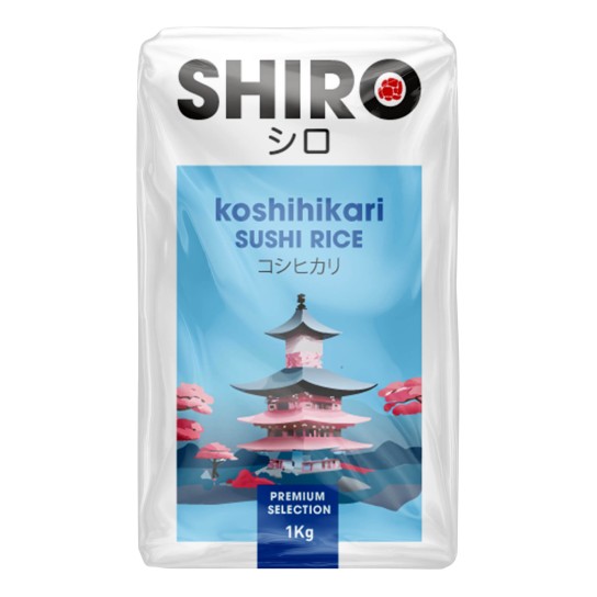 Arroz Sushi Shiro Koshihikari 12x1 kg
