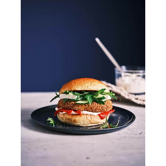 Pao Hamburguer Brioche Congelado Vandemoortele 34x80 g  +/- 11cm