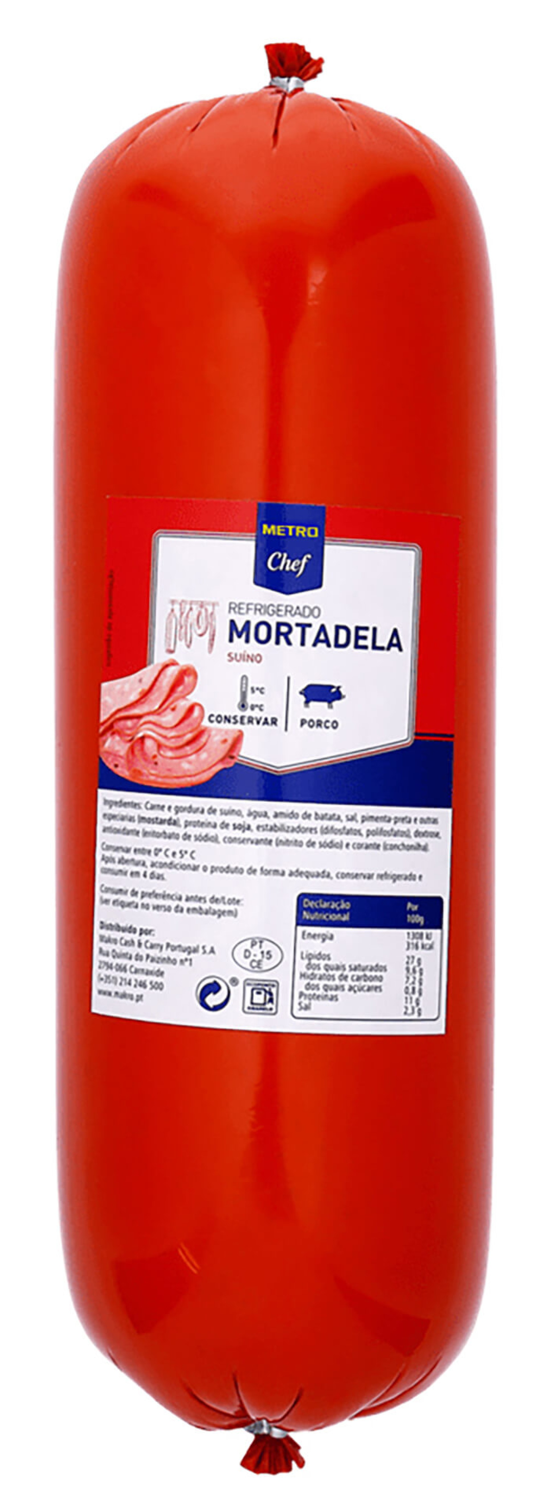 Mortadela METRO Chef kg Mortadela METRO Chef kg