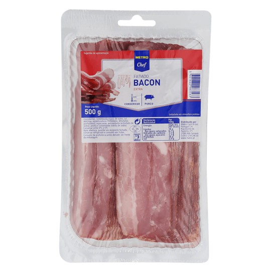 Bacon Fatias METRO Chef 500 g