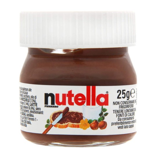 Creme Barrar Avelã & Cacau Nutella 64x25 g Creme Barrar Avelã & Cacau Nutella 64x25 g