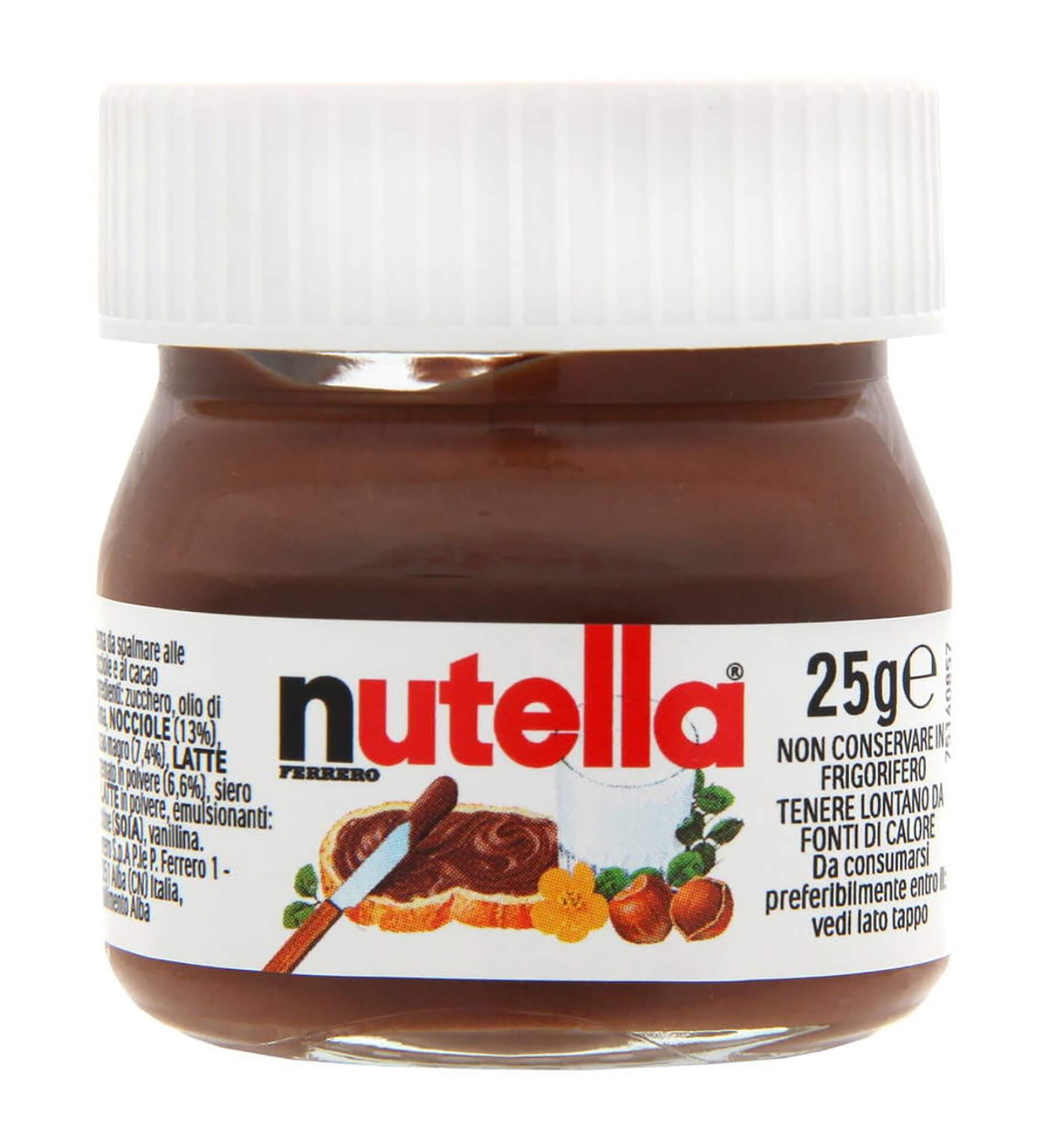 Creme Barrar Avelã & Cacau Nutella 64x25 g Creme Barrar Avelã & Cacau Nutella 64x25 g