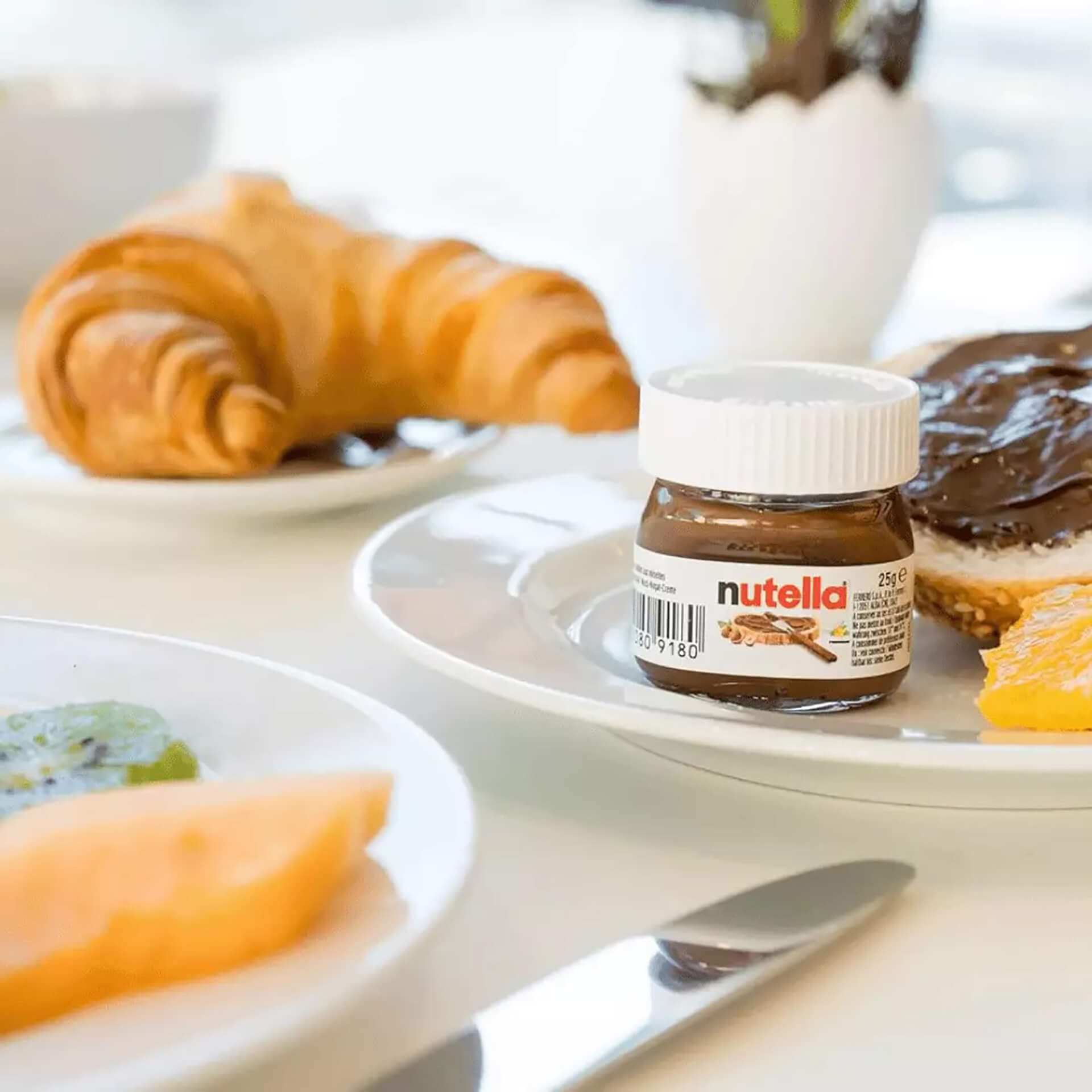 Creme Barrar Avelã & Cacau Nutella 64x25 g Creme Barrar Avelã & Cacau Nutella 64x25 g