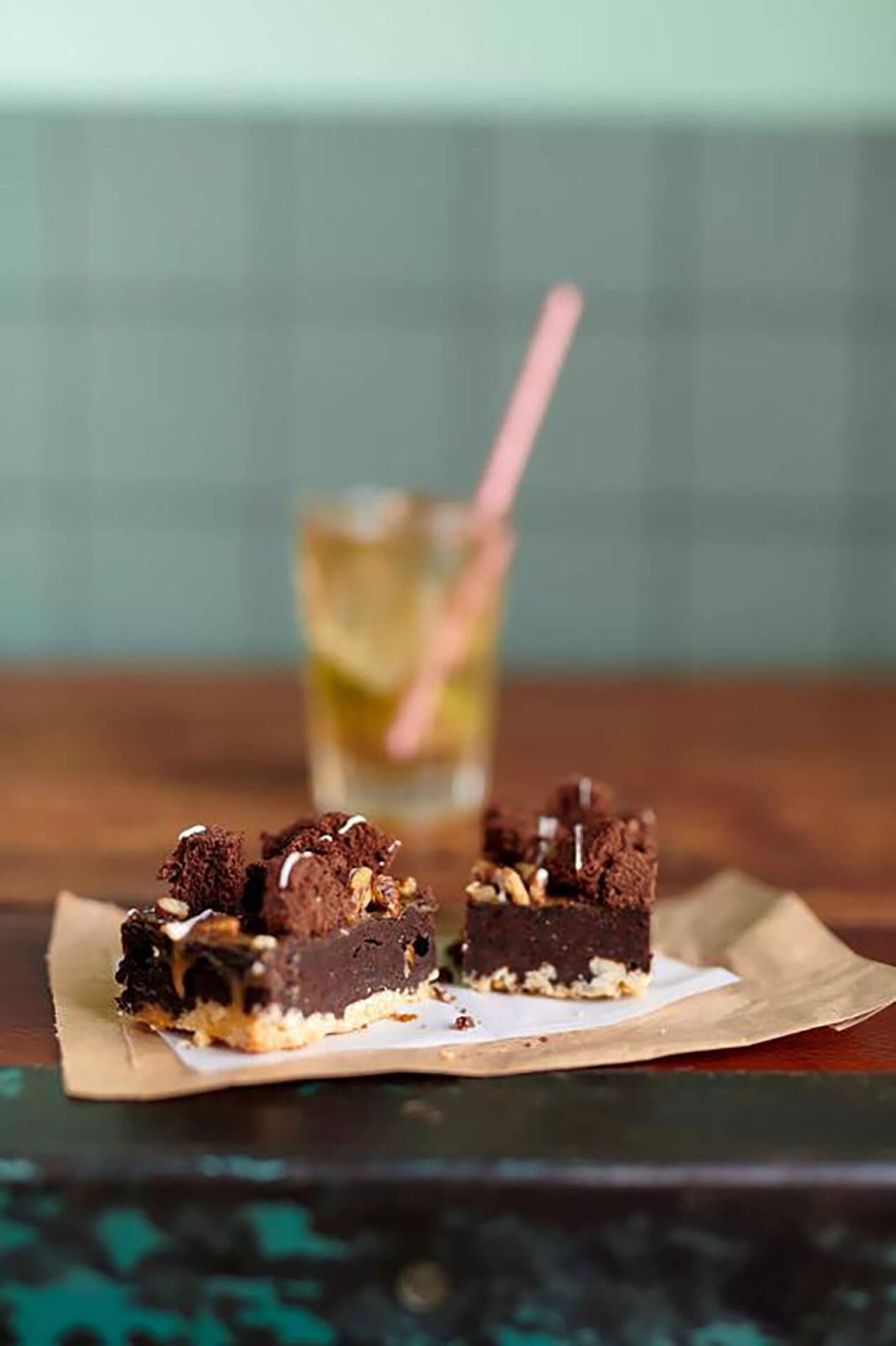 Brownie Rocky Road Congelado Vandemoortele 3x2,35 kg