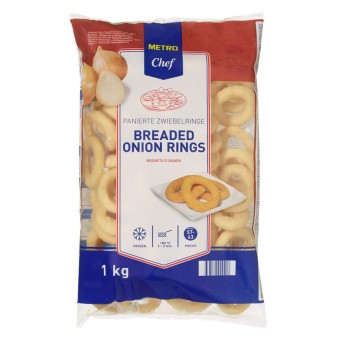 Cebola Panada Aros Congelada METRO Chef 10x1 kg