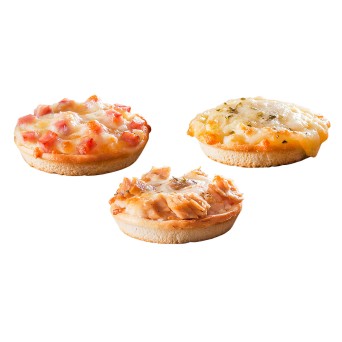 Mix Mini Pizzas Congeladas 3x1 kg
