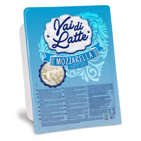 Queijo Mozzarella Ralado Fior di Latte 2,5 kg