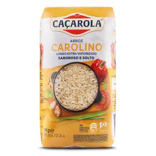 Arroz Carolino Vaporizado Caarola 10x1 kg