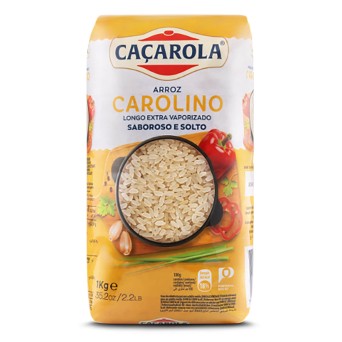 Arroz Carolino Vaporizado Caarola 10x1 kg