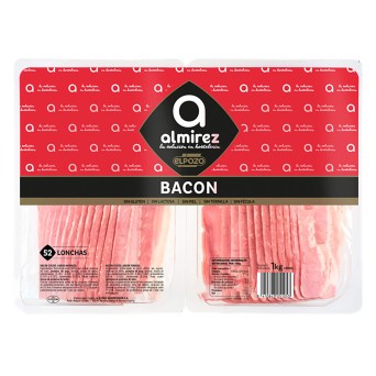 Bacon Fatiado Almirez 2x500 g