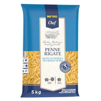 Massa Penne Rigate METRO Chef 5 kg