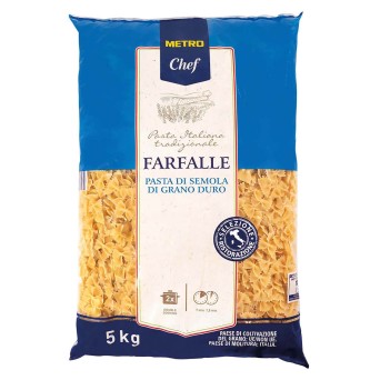 Massa Farfalle METRO Chef 5 kg