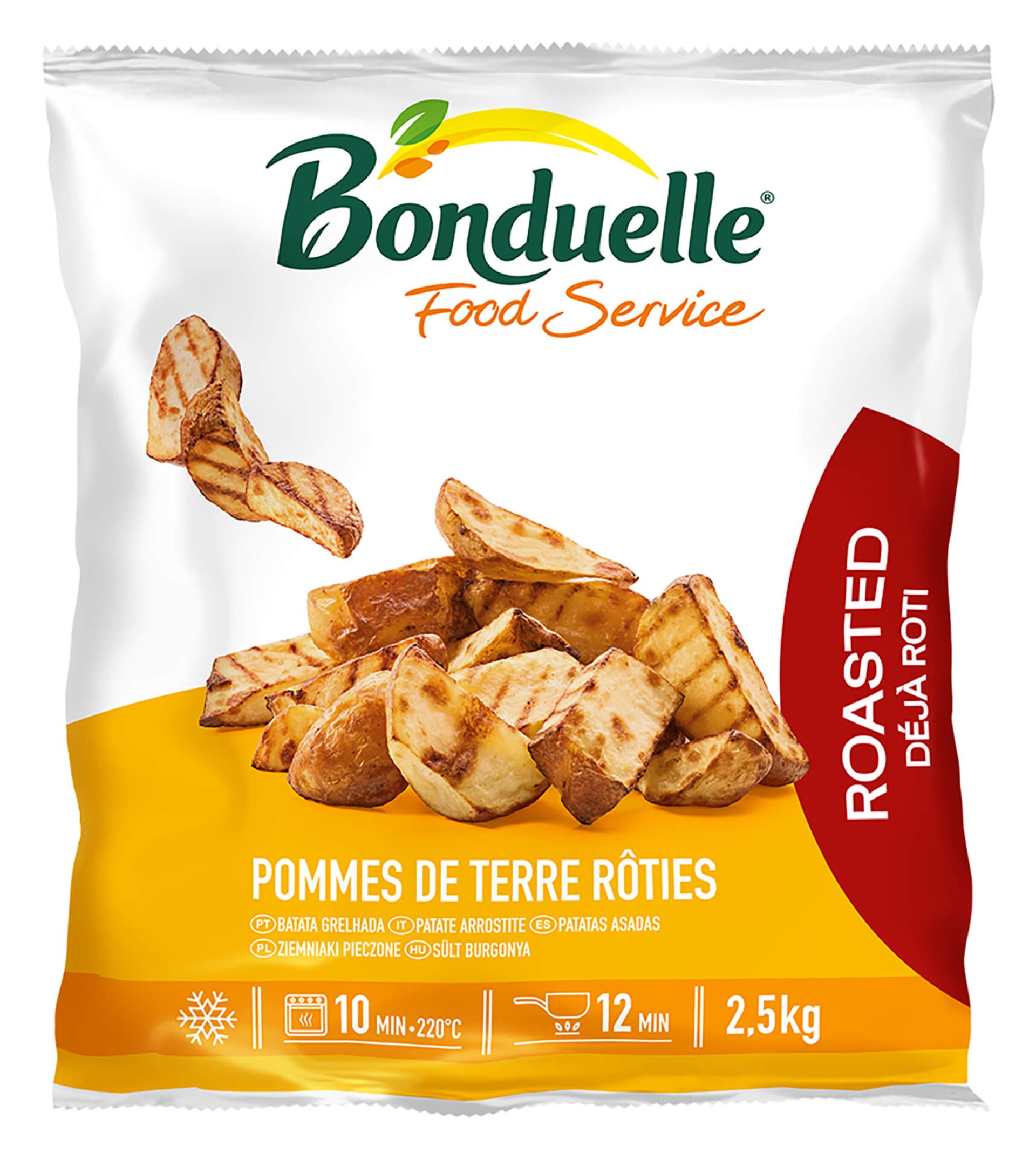 Batata Grelhada Rotis Congelada Bonduelle 4x2,5 kg