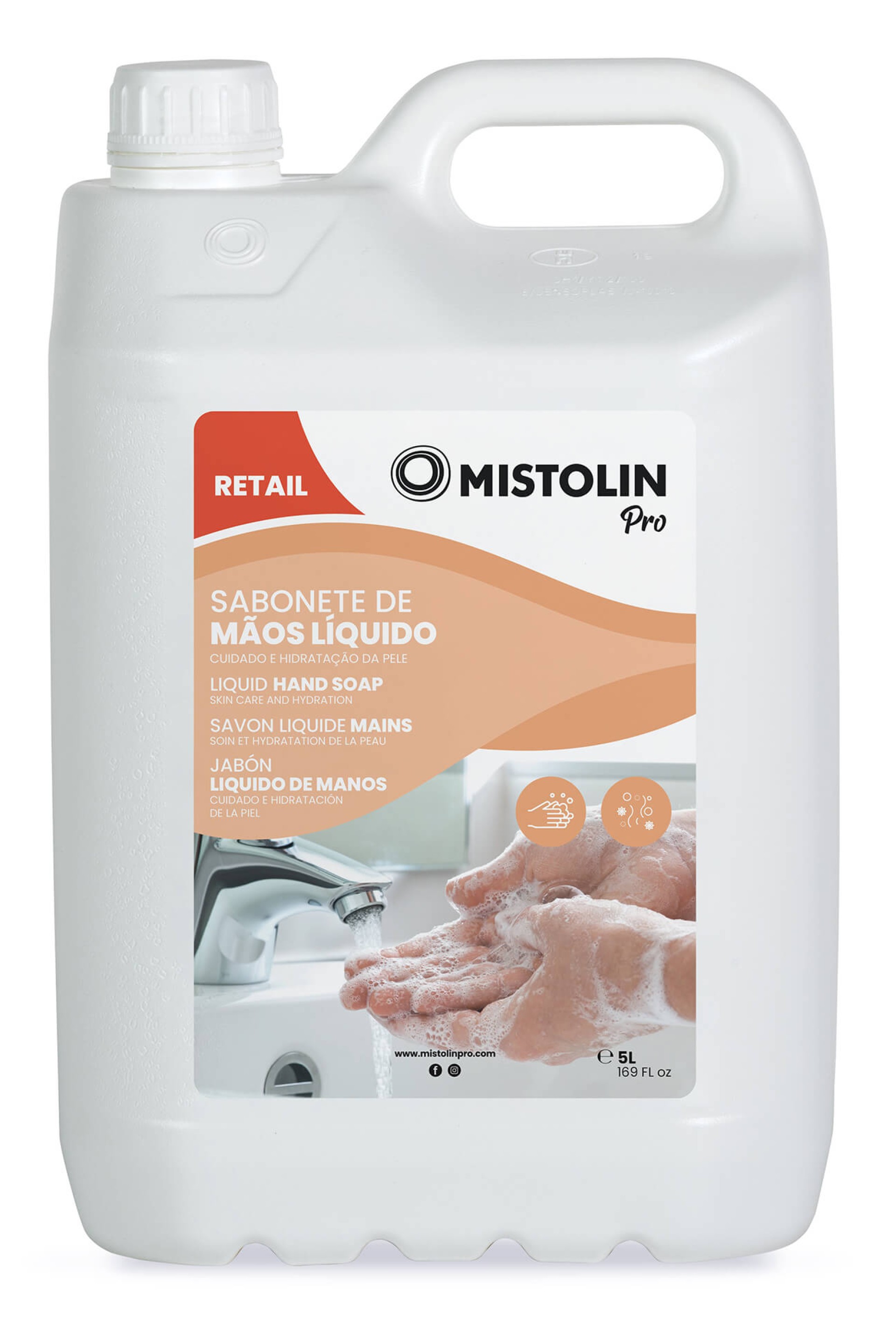 Sabonete M�os Liquido Mistolin 5 l