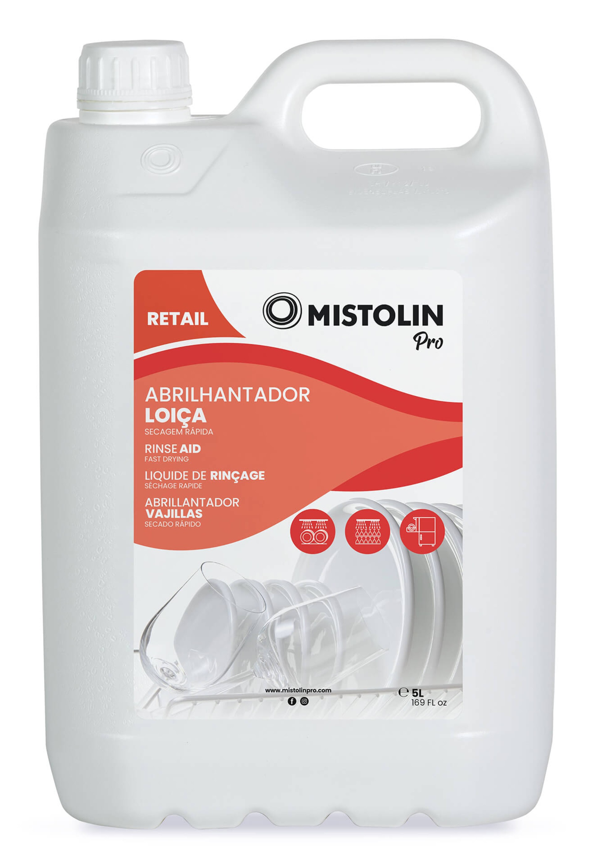 Abrilhantador M�quina Loi�a Mistolin 5 l