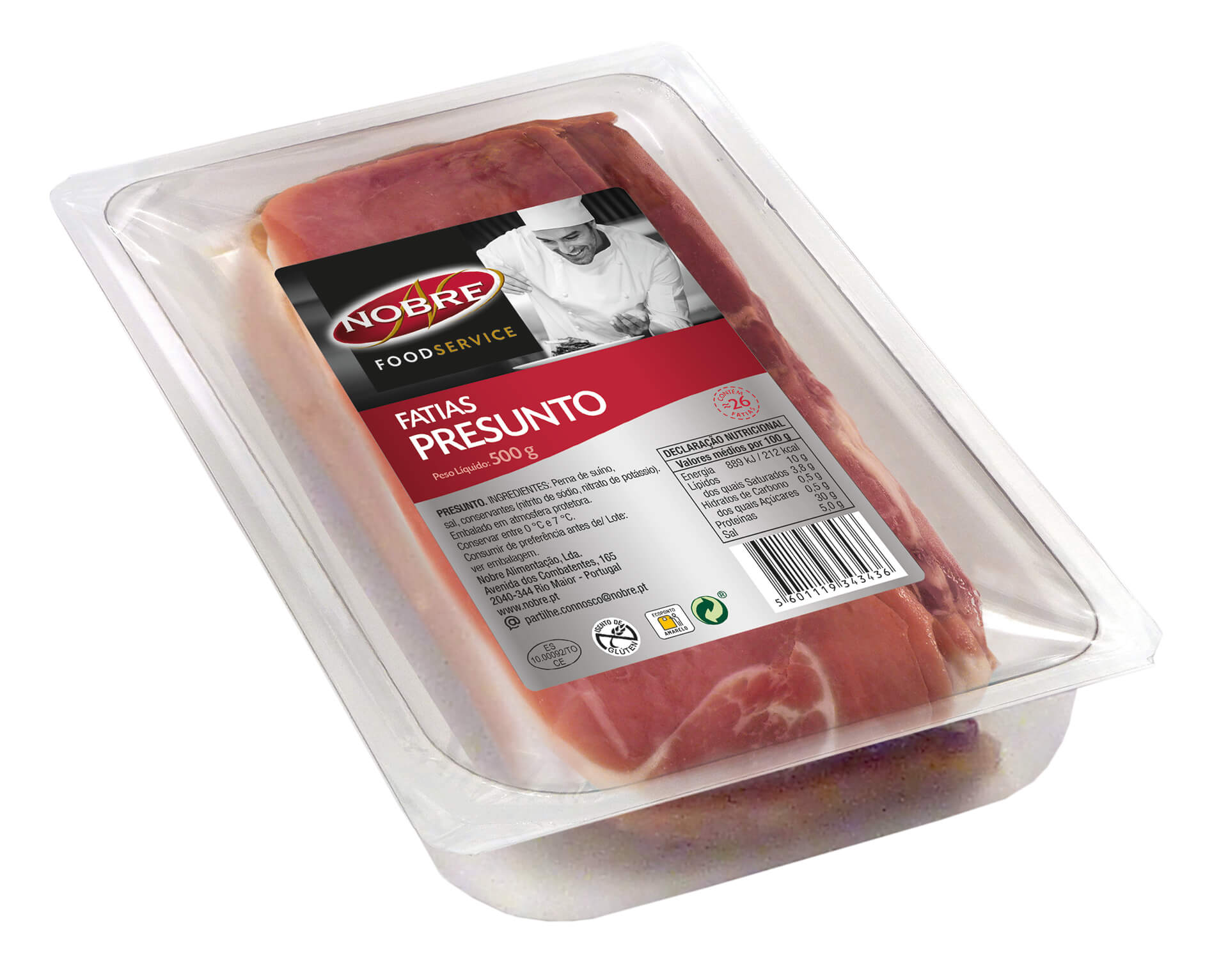Presunto Fatiado Nobre 500 g