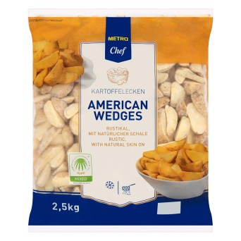 Batata Gomos c/ Pele Congelada METRO Chef 4x2,5 kg