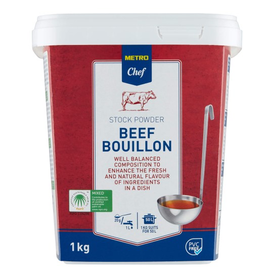 Caldo Carne Soluvel METRO Chef 1 kg